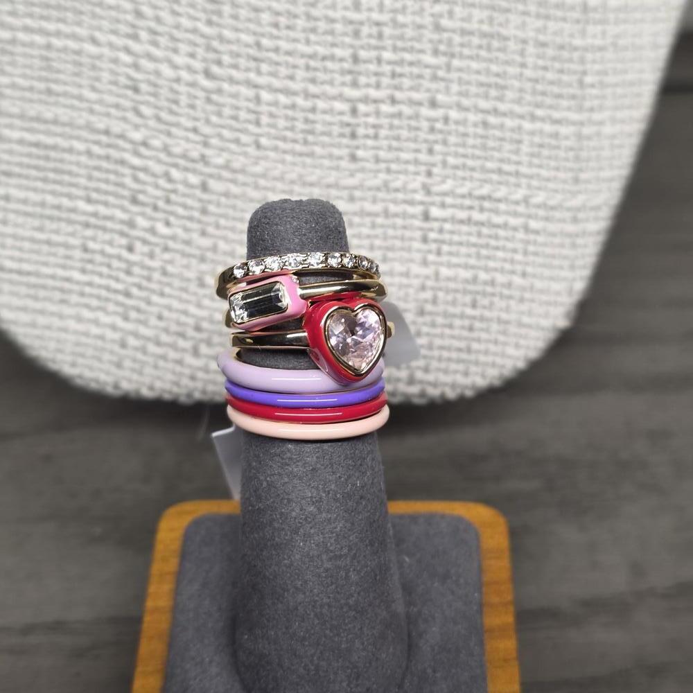 Xoxo Rings Set Size 6 - Picture 7 of 10
